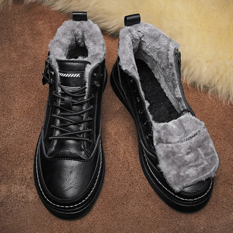 Herren-Winterschuhe Alessio aus Leder